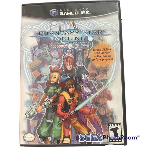 Nintendo GameCube - Phantasy Star Online:  Episode I & II - RARE - Picture 1 of 4